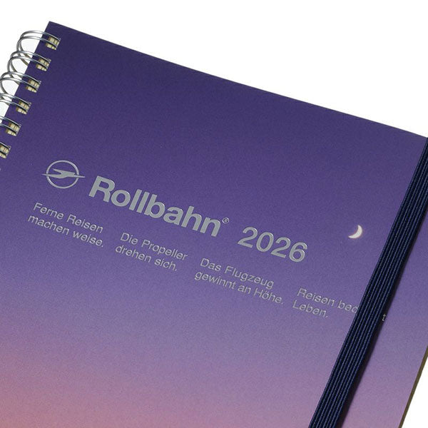 2026 ロルバーン ダイアリー カーム A5サイズ [全3柄] 《マンスリー》 2025年10月・月曜始まり デルフォニックス 160042 [M便 1/1]