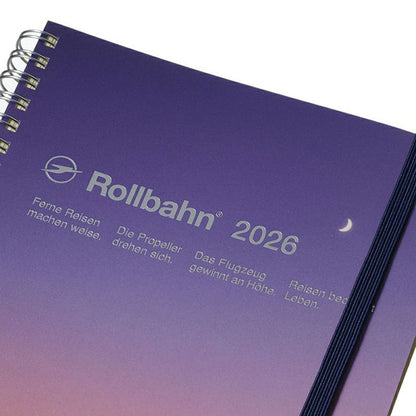 2026 ロルバーン ダイアリー カーム A5サイズ [全3柄] 《マンスリー》 2025年10月・月曜始まり デルフォニックス 160042 [M便 1/1]