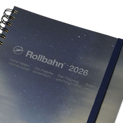 2026 ロルバーン ダイアリー カーム A5サイズ [全3柄] 《マンスリー》 2025年10月・月曜始まり デルフォニックス 160042 [M便 1/1]