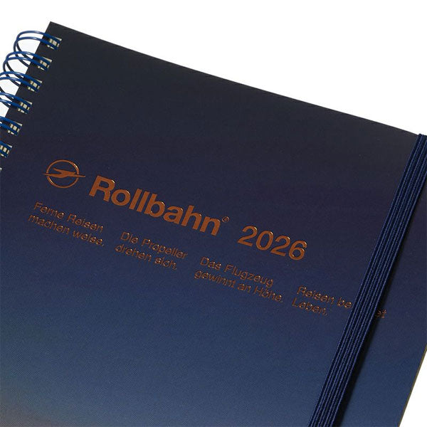 2026 ロルバーン ダイアリー カーム A5サイズ [全3柄] 《マンスリー》 2025年10月・月曜始まり デルフォニックス 160042 [M便 1/1]