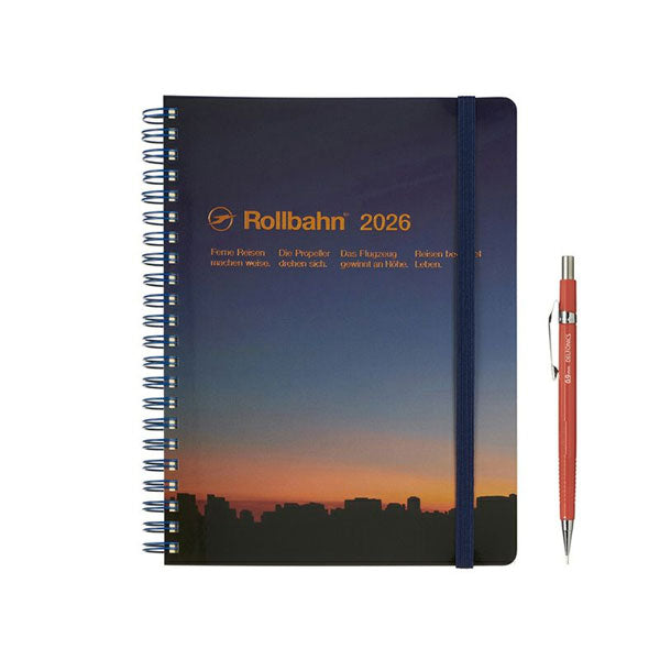 2026 ロルバーン ダイアリー カーム A5サイズ [全3柄] 《マンスリー