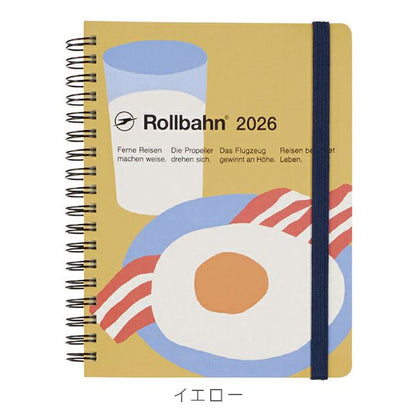 2026 ロルバーンダイアリー ピエース L [全3色] 《マンスリー》 2025年10月・月曜始まり デルフォニックス 160051 [M便 1/2]