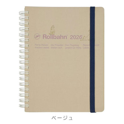 2026 ロルバーンダイアリー グラフィティ L [全3色] 《マンスリー》 2025年10月・月曜始まり デルフォニックス 160056 [M便 1/2]