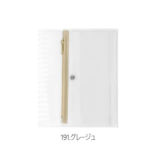 Rollbahn《ロルバーン》 ポケット付メモ ストレージカバー L [全5色] デルフォニックス [DELFONICS] 501310-191/561/311/205/281 [M便 1/2]