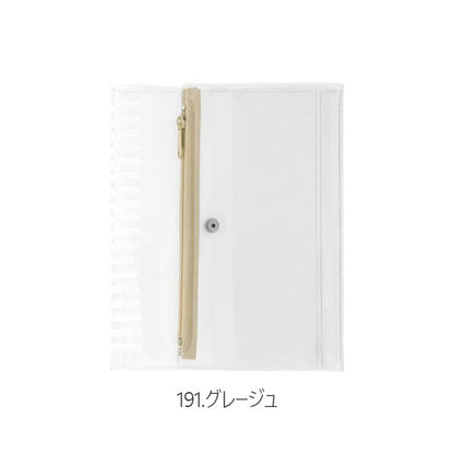 Rollbahn《ロルバーン》 ポケット付メモ ストレージカバー L [全3色] デルフォニックス [DELFONICS] 501310-191/561/311 [M便 1/2]