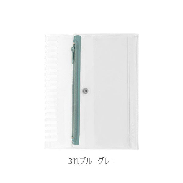 Rollbahn《ロルバーン》 ポケット付メモ ストレージカバー L [全3色] デルフォニックス [DELFONICS] 501310-191/561/311 [M便 1/2]