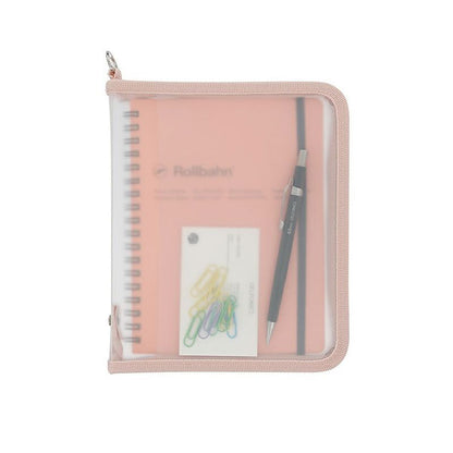 Rollbahn ロルバーン ポケット付きメモ ラウンドケース L [全3色] デルフォニックス [DELFONICS] 501313-191/561/311 [M便 1/1]