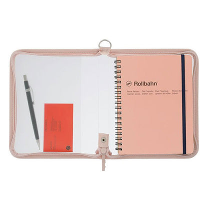 Rollbahn ロルバーン ポケット付きメモ ラウンドケース L [全3色] デルフォニックス [DELFONICS] 501313-191/561/311 [M便 1/1]