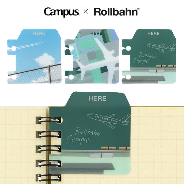 Campus×Rollbahn ブックマーク [全3柄] デルフォニックス 501359-970/1/2 [M便 1/48]