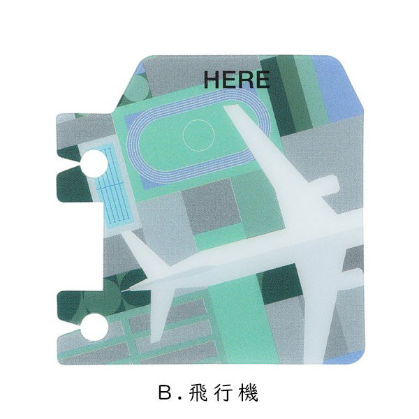 Campus×Rollbahn ブックマーク [全3柄] デルフォニックス 501359-970/1/2 [M便 1/48]