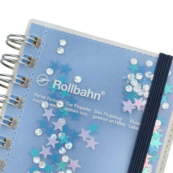 Rollbahn glitter《ロルバーン グリッター》 ポケット付メモミニ [全3色] デルフォニックス [DELFONICS] 501373-200/561/424 [M便 1/8]