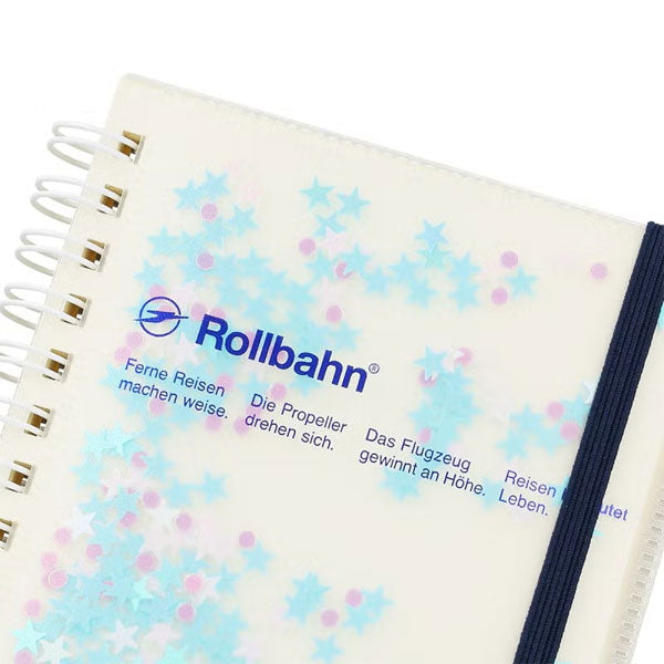 Rollbahn glitter《ロルバーン グリッター》 ポケット付メモ M [全3色