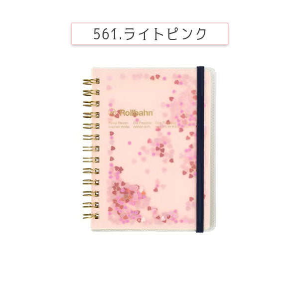 Rollbahn glitter《ロルバーン グリッター》 ポケット付メモ M [全3色