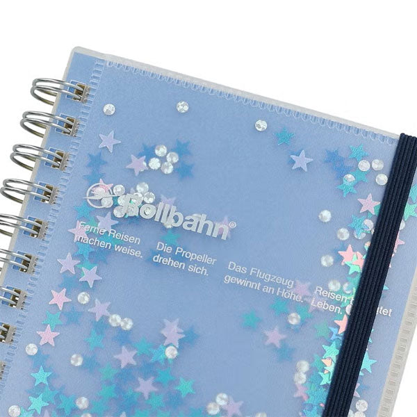 ロルバーン　グリッター　12冊 Rollbahn glitter《ロルバーン グリッター》 ポケット付メモ M [全3色