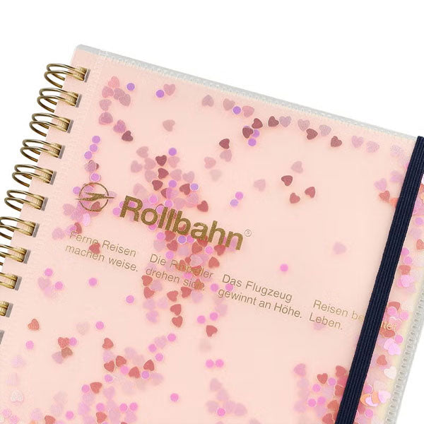 Rollbahn glitter《ロルバーン グリッター》 ポケット付メモ L [全3色