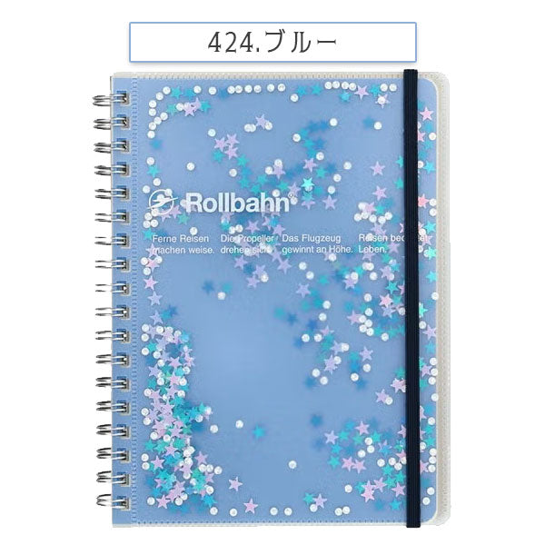 Rollbahn glitter《ロルバーン グリッター》 ポケット付メモ L [全3色