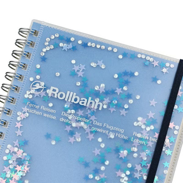 Rollbahn glitter《ロルバーン グリッター》 ポケット付メモ L [全3色