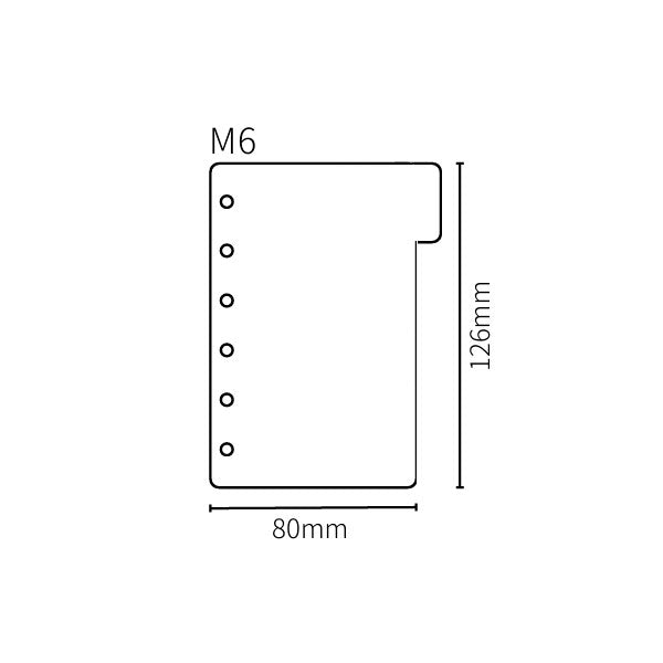 友禅インデックス M6 [5種類] 尚雅堂 54021/54022/54023/54025/54026 [M便 1/30]