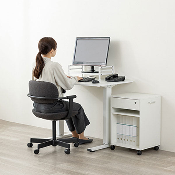 机上台 高さ調整付き 500mm幅 [全2色] アスカ(Asmix) DSK07 – 文具専門