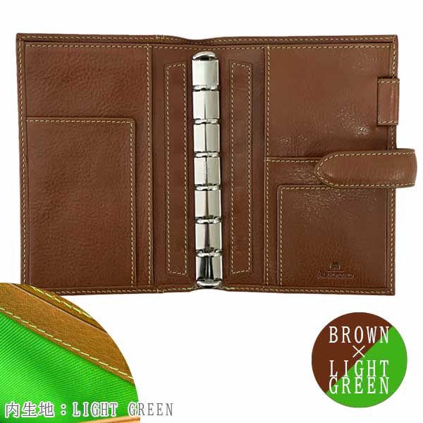 NATURA ナトゥーラ システム手帳 MINI6 リング径：11mm belt [全2色