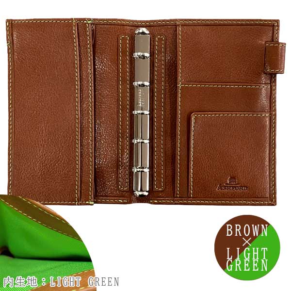 NATURA ナトゥーラ システム手帳 MICRO5 リング径：11mm 名刺フォン [全2色] アシュフォード 2161 【送料無料*】