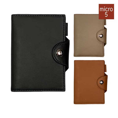 VELOURS ヴェルール システム手帳 MICRO5 リング径：11mm hock [全3色] アシュフォード 2163 【送料無料*】