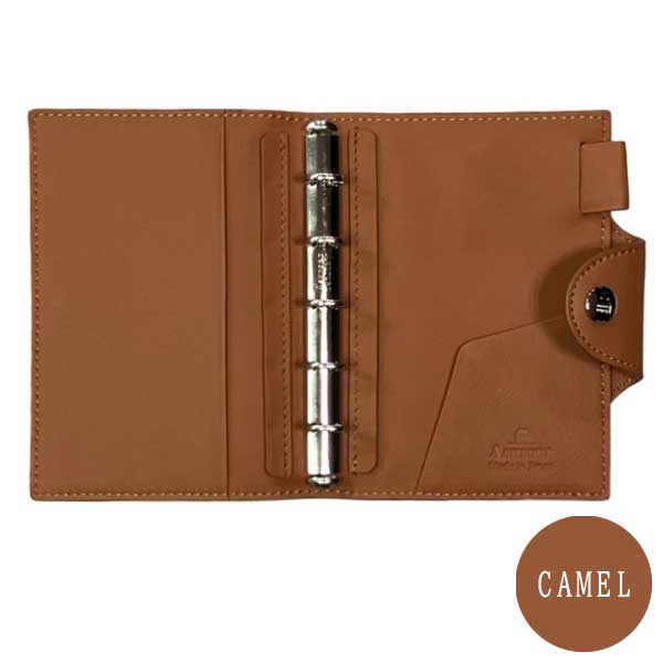 VELOURS ヴェルール システム手帳 MICRO5 リング径：11mm hock [全3色] アシュフォード 2163 【送料無料*】