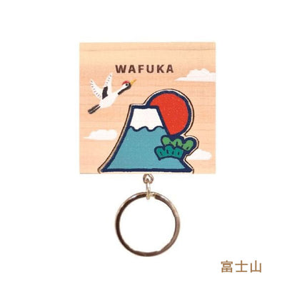 ひのき キーリング《Hinoki keyring》WAFUKA［全12種］mede in JAPAN プレーリードック TMK [M便 1/6]