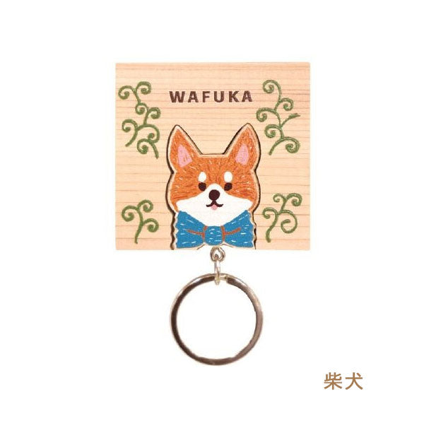 ひのき キーリング《Hinoki keyring》WAFUKA［全12種］mede in JAPAN プレーリードック TMK [M便 1/6]