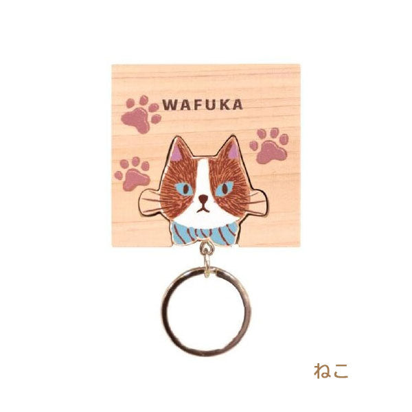 ひのき キーリング《Hinoki keyring》WAFUKA［全12種］mede in JAPAN プレーリードック TMK [M便 1/6]