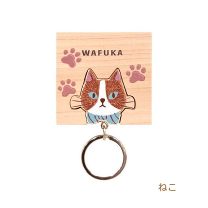 ひのき キーリング《Hinoki keyring》WAFUKA［全12種］mede in JAPAN プレーリードック TMK [M便 1/6]