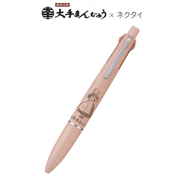 【オフィシャルグッズ】 大手饅頭伊部屋×ネクタイ ジェットストリーム 4＆1 Lite touch ink 4色ボールペン0.5mm+シャープ0.5mm 三菱鉛筆 313882043 [M便 1/6]
