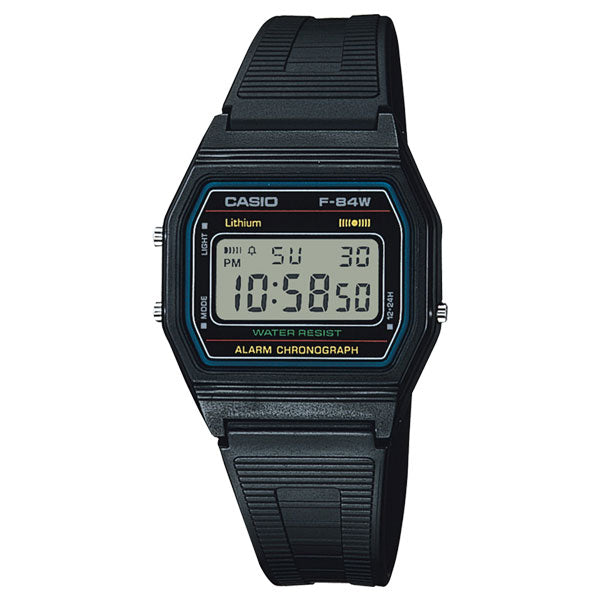 カシオコレクション 腕時計 デジタル液晶 軽量薄型 CASIO(カシオ) F-84W-1QJH  [M便 1/4]