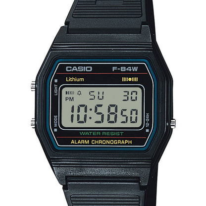 カシオコレクション 腕時計 デジタル液晶 軽量薄型 CASIO(カシオ) F-84W-1QJH  [M便 1/4]