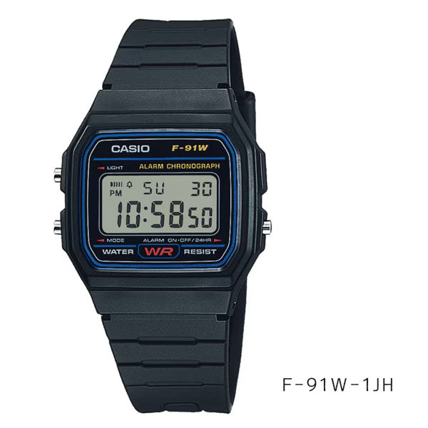 CASIO COLLECTION Standard 腕時計 デジタル液晶 軽量薄型 CASIO(カシオ) F-91W-JH [M便 1/4]