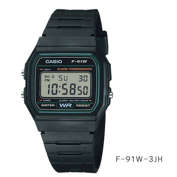 CASIO COLLECTION Standard 腕時計 デジタル液晶 軽量薄型 CASIO(カシオ) F-91W-JH [M便 1/4]