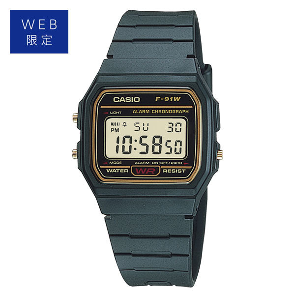 【WEB限定】カシオコレクション 腕時計スタンダード CASIO(カシオ) F-91WG-9QJH  [M便 1/4]