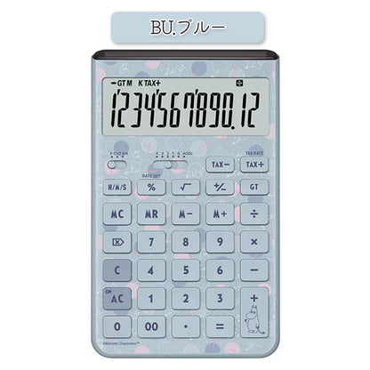 CASIO MOOMIN デザイン電卓 Comfy《コンフィ》 [全3色] ジャストタイプ カシオ計算機 JT-JT-200TMM-**-N