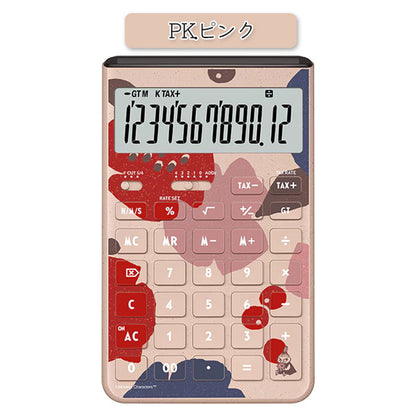 CASIO MOOMIN デザイン電卓 Comfy《コンフィ》 [全3色] ジャストタイプ カシオ計算機 JT-JT-200TMM-**-N