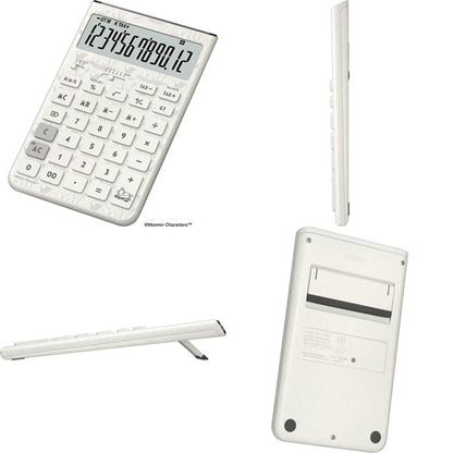 CASIO MOOMIN デザイン電卓 Comfy《コンフィ》 [全3色] ジャストタイプ カシオ計算機 JT-JT-200TMM-**-N