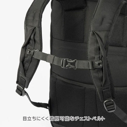 EVL-4.0 リュック［B4サイズ］ 黒 20L ［B4ファイル/15.6インチPC対応］ エース 68306-01【送料無料*！取り寄せ品】