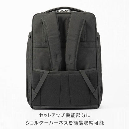 EVL-4.0 リュック［A3サイズ］ 黒 24L ［A3ファイル/15.6インチPC対応］ エース 68307-01【送料無料*！取り寄せ品】