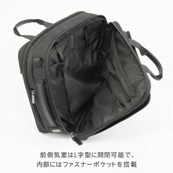 EVL-4.0 ビジネスバッグ［B4サイズ］ 黒 17/22L ［B4ファイル/14.0インチPC対応］ エース 68308-01【送料無料*！取り寄せ品】
