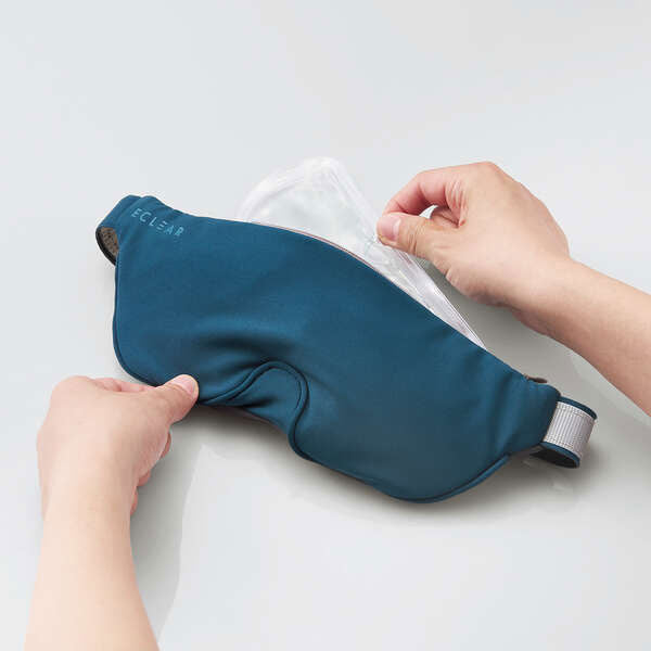 ECLEAR ジェル＆ツボ アイマスク [全2色] エレコム(elecom) HCI-G01