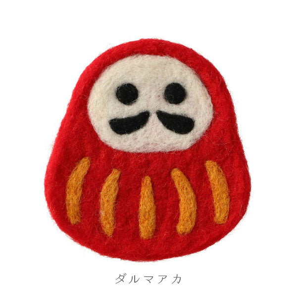 赤メロ　フェルトシリーズセット フェルトコースター [全4種類] マークス JNP-CO01-/A/B/E/F [M便 1/6