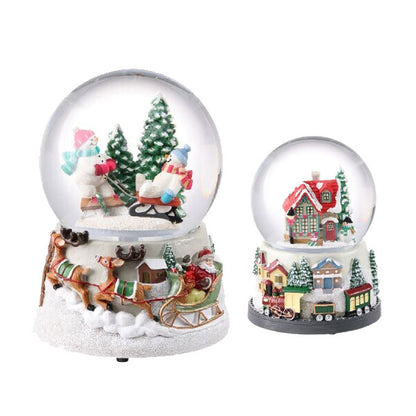 スノードーム スノーモーション オルゴール [全2種] MARK&