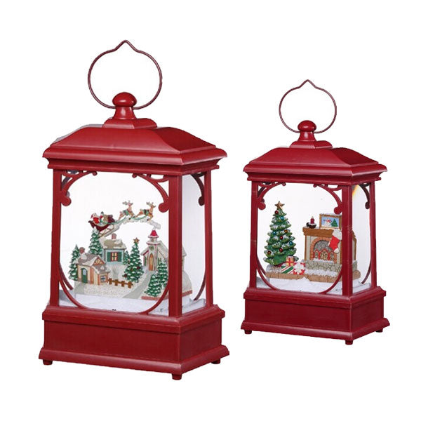 スノードーム ランタン スノーモーション LED [全2種] MARK&