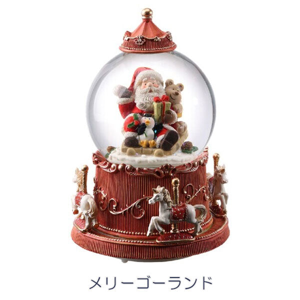 スノードーム ミュージック LED MARK&