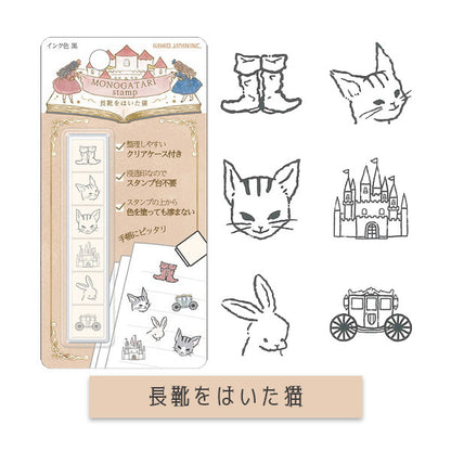MONOGATARI 6連スタンプ [全4種] カミオジャパン 226627/8/9/30 [M便 1/8]