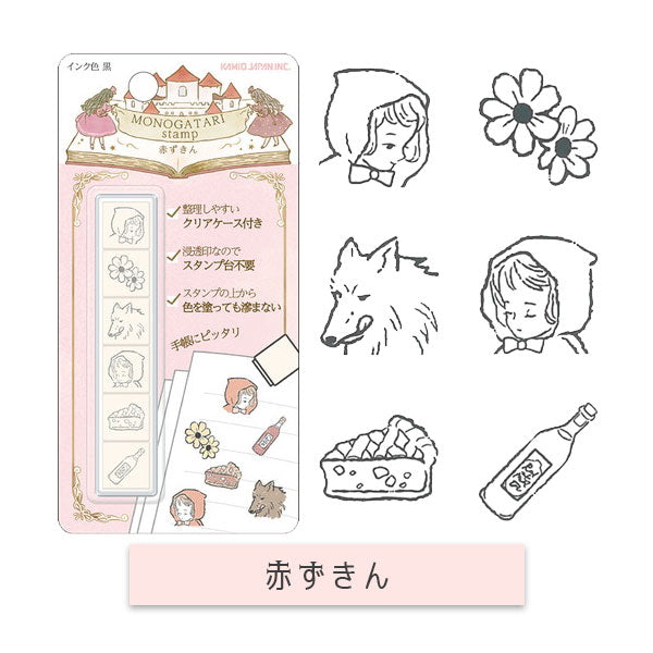 MONOGATARI 6連スタンプ [全4種] カミオジャパン 226627/8/9/30 [M便 1/8]